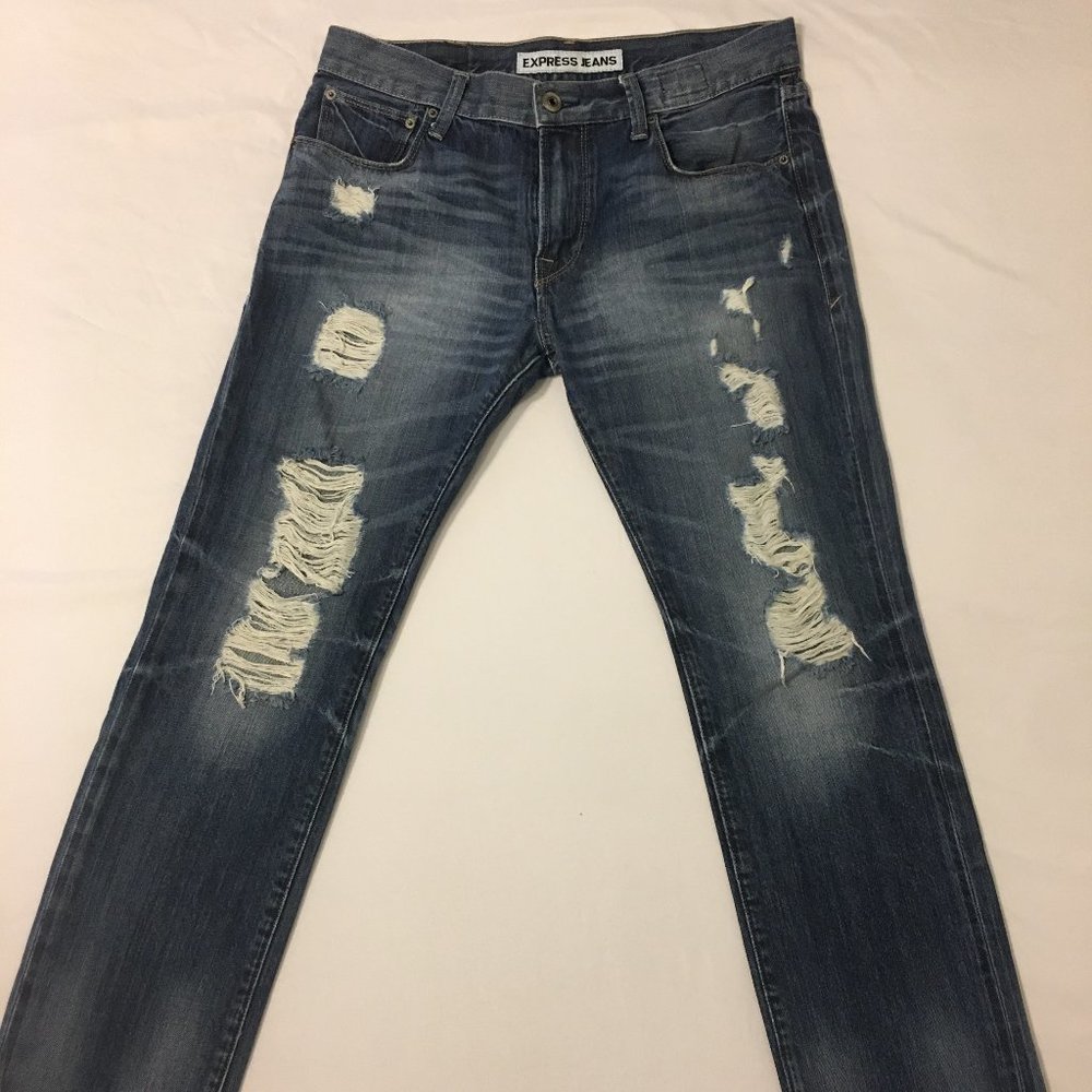 Express Jeans Rocco Slim Fit Skinny Leg 31/30